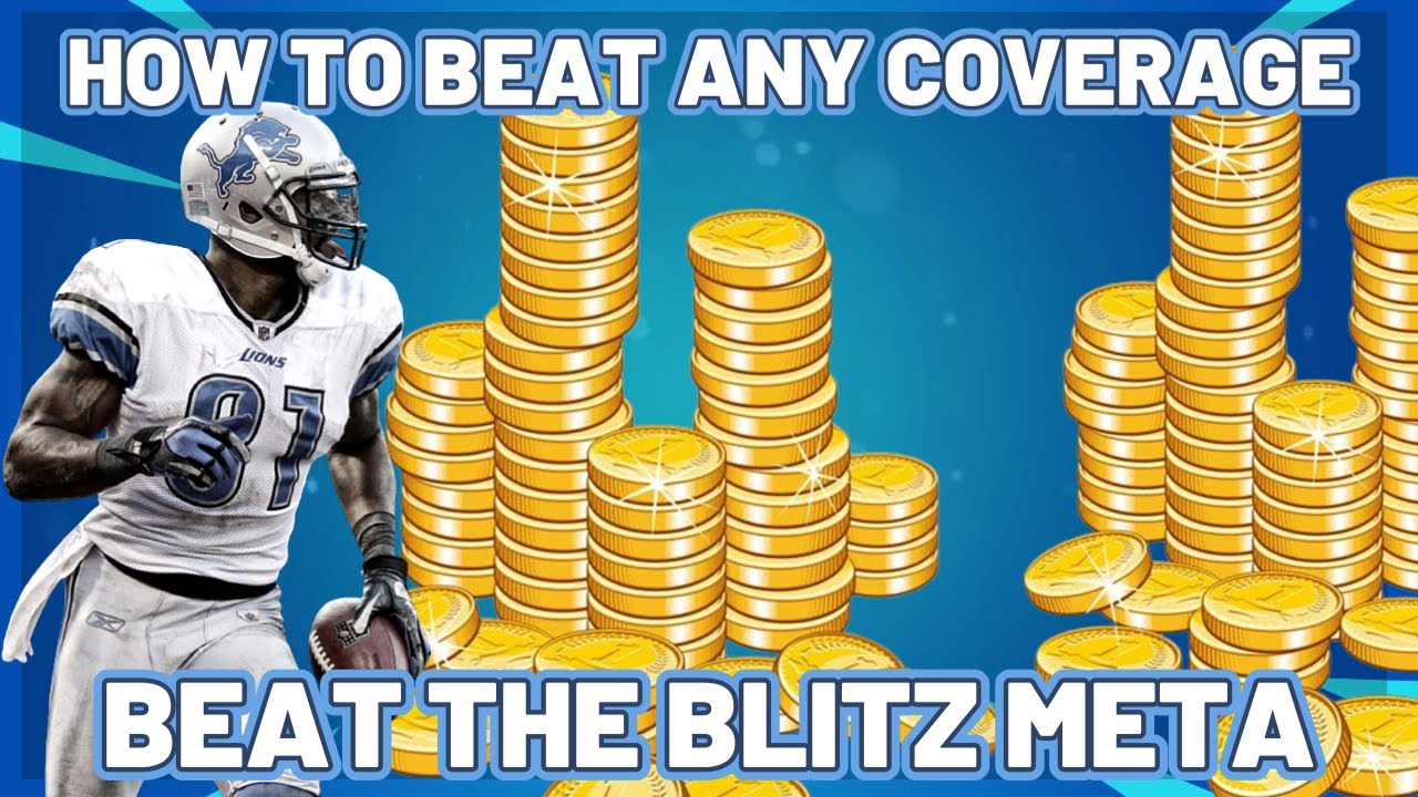 How to beat ANY COVERAGE In Madden 23| BEAT THE BLITZ META