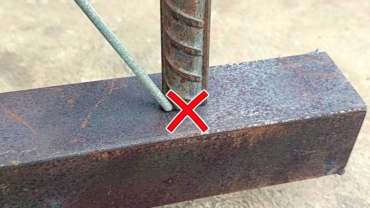 99% of beginners don't know, 2 welder tricks make rebar welding stronger | rebar welding tricks