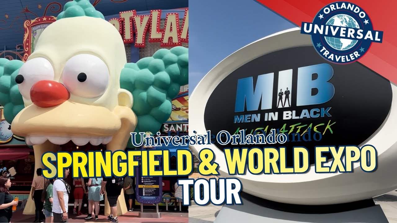 Springfield U.S.A. & World Expo Tour | Universal Orlando