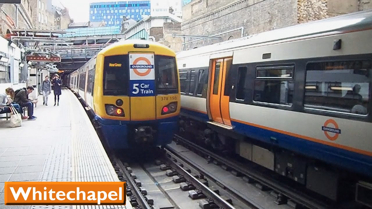 Уайтчепел | East London Line : Лондонская надземка ( British Rail Class 378 )