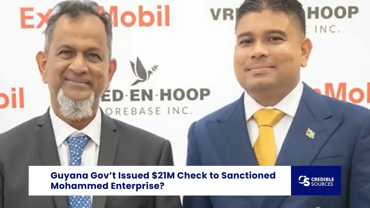 PPP Linked to Mohammed Enterprise? Leaked Checks Raise Questions