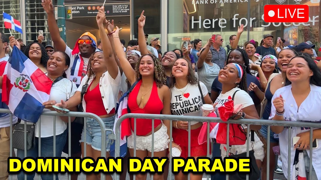 🔴 LIVE National DOMINICAN Day Parade NYC 2025 🇩🇴 Desfile DOMINICANO en Nueva York EN VIVO