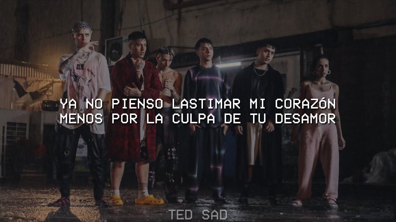 Adem&aacute;s De M&iacute; Remix - Rusherking, Tiago PZK, KHEA, LIT Killah, Duki, Maria Becerra (Letra/Lyrics)