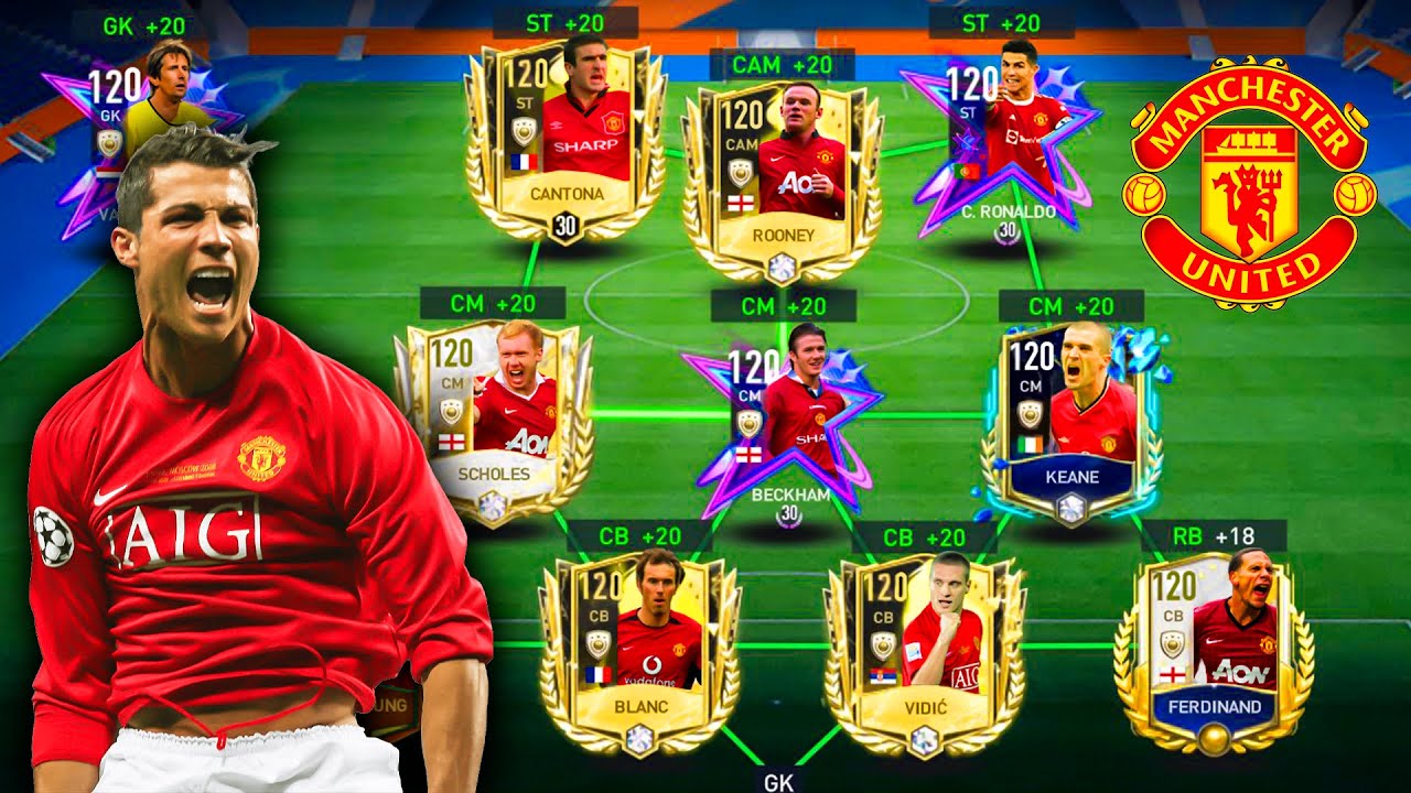 Manchester United Legendary Squad Builder - FIFA MOBILE (EAFC MOBILE)
