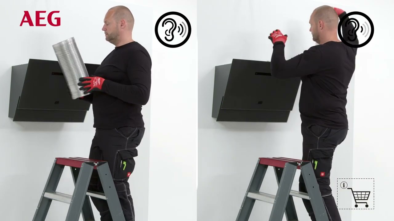 How to install your AEG Hood Face Glam Vertical