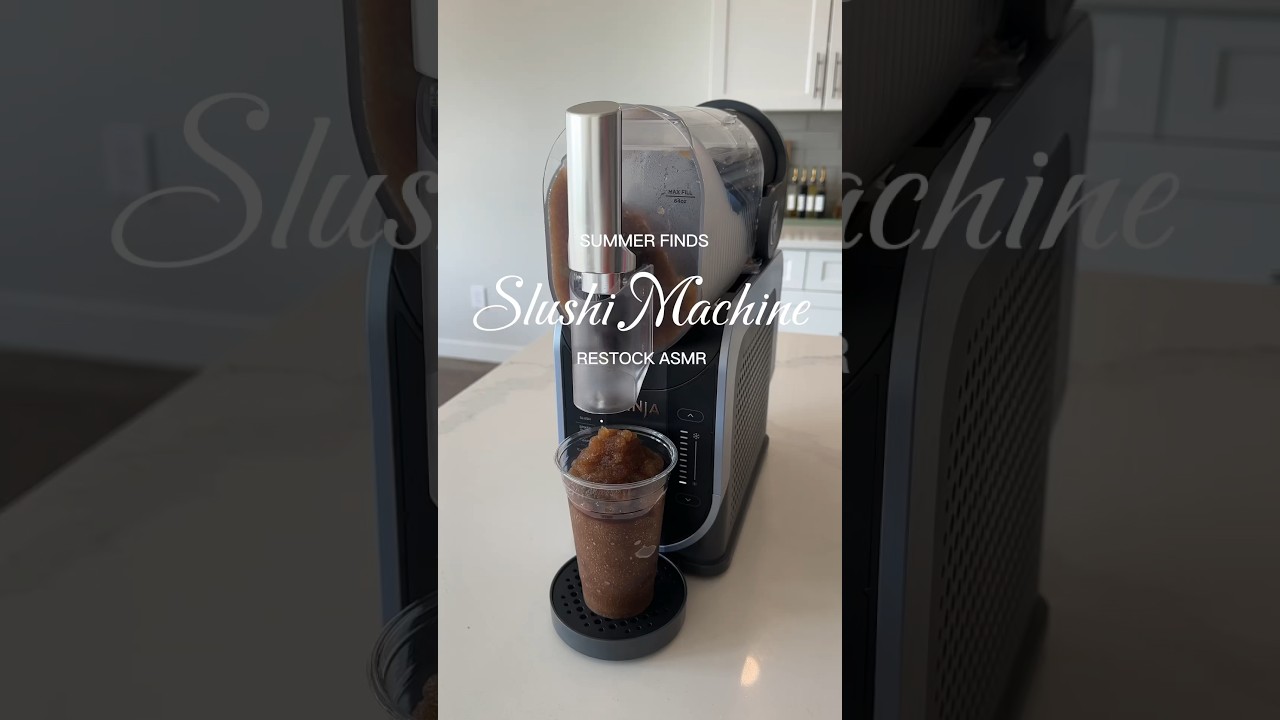 Slushy Machine Restock 🥤 #restockasmr #restock #amazonhome