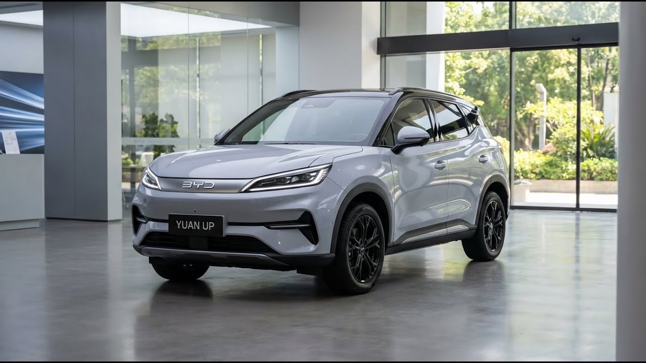 Обзор BYD Yuan Up 2026 года – характеристики, запас хода и цена.