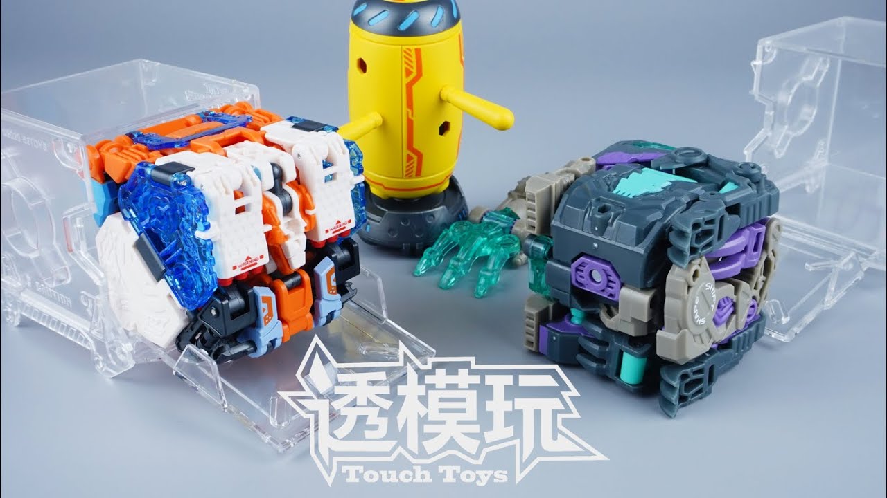 【SwiftTransform】BOXING&CLAW! Machine Cube! BEASTBOX! 52TOYS KANGAROO&WOLF RICOCHET 猛兽匣 透模玩速变