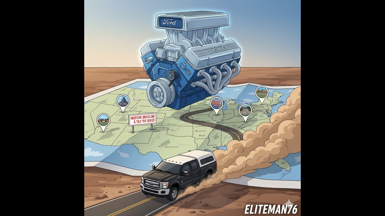 Cross Country Road Trip July 2023 - Gran Torino Sport 351C & TKX - part 1