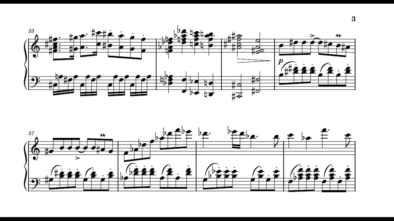 Piano Sonatina No.2 - Tony Gemayel