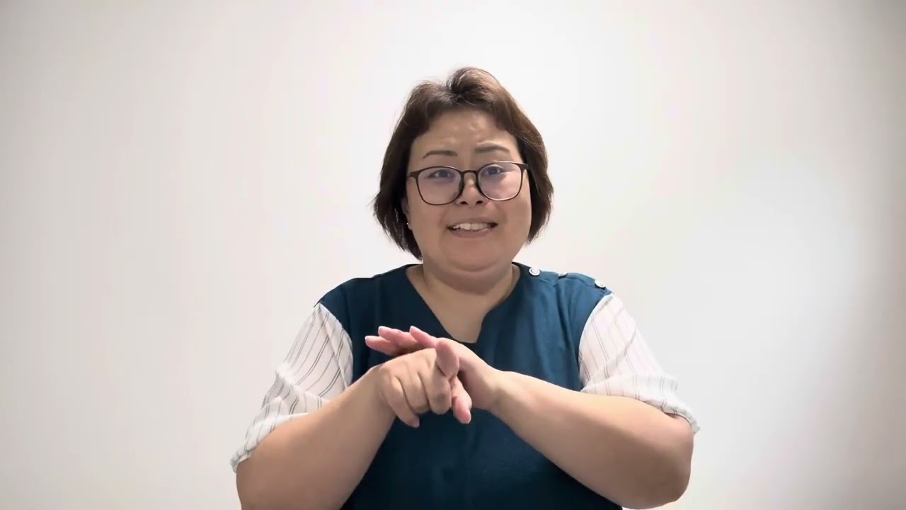 ユーリンの部屋知らせと日本手話ついて