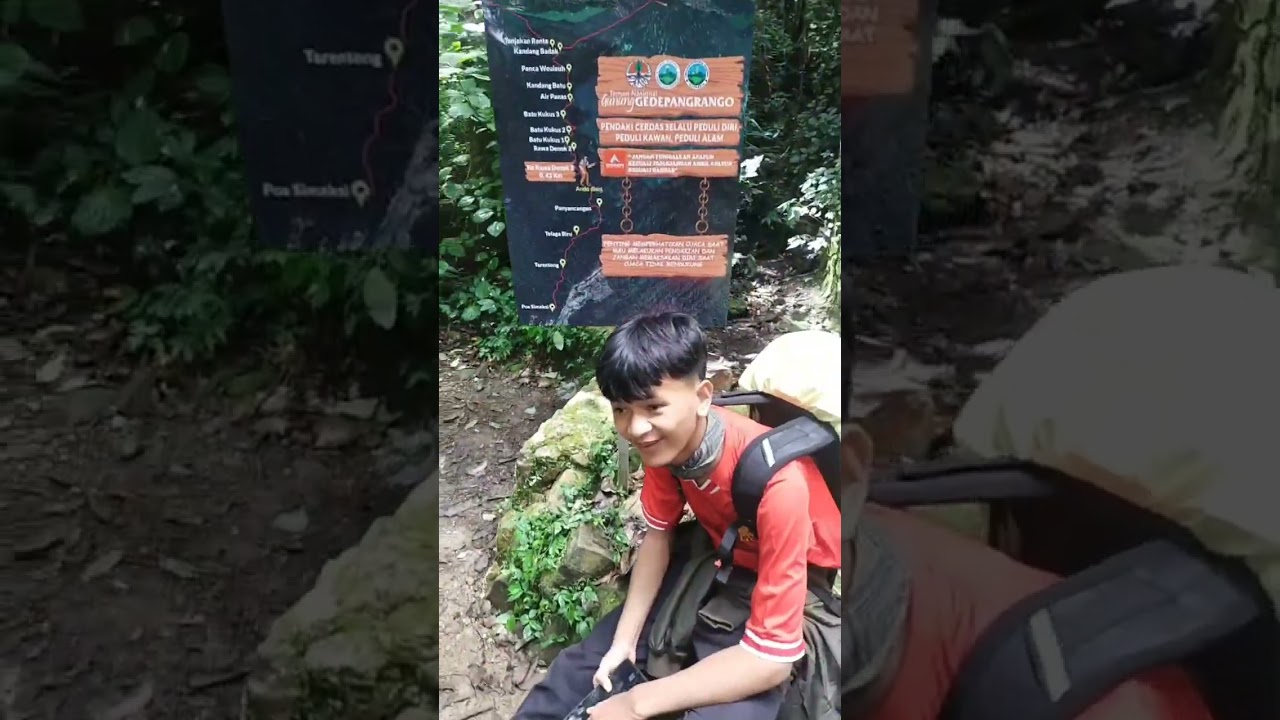 Gunung Gede Pangrango sehabis lebaran