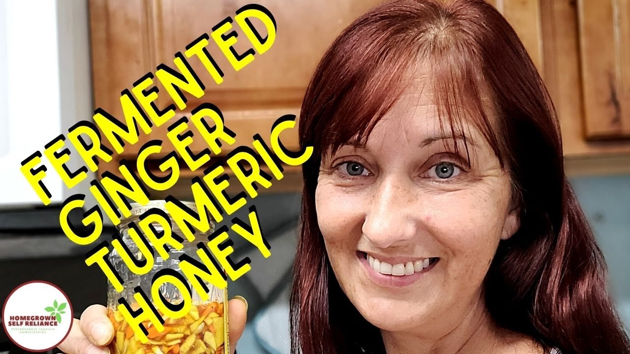 Fermented Ginger Turmeric Honey