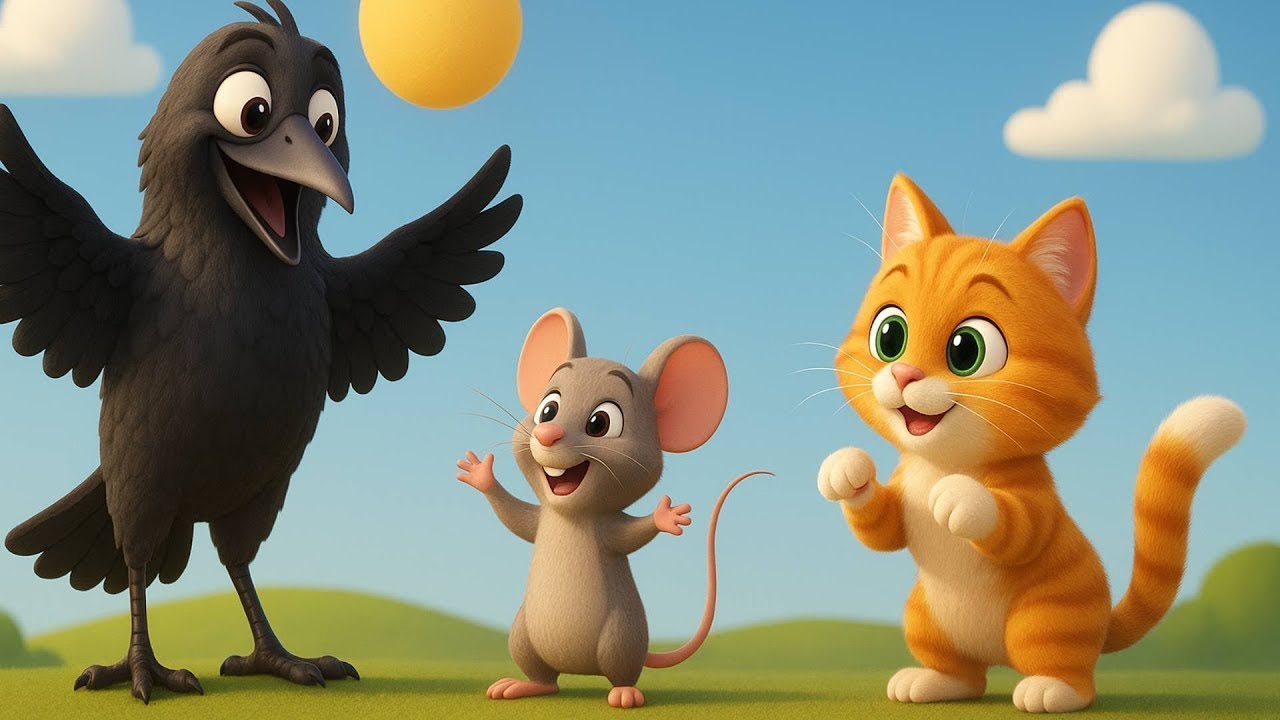 Karga Karga Gak Dedi | Kırmızı Balık |  3D Animasyon | &Ccedil;ocuk Şarkıları | &Ccedil;izgi Film | Furkiş TV