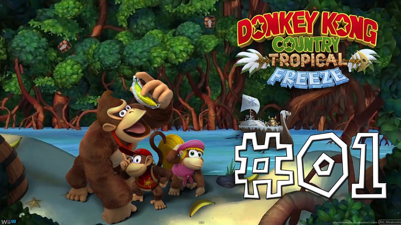 Donkey Kong Country : Tropical Freeze - Monde 01 : Mangrove perdue