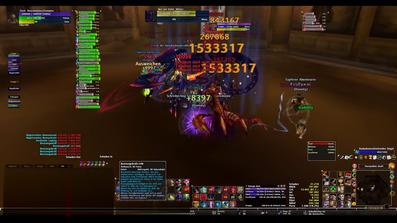 Runes of Magic - Tomb of Souls [HM] - Warlock - 4 Man