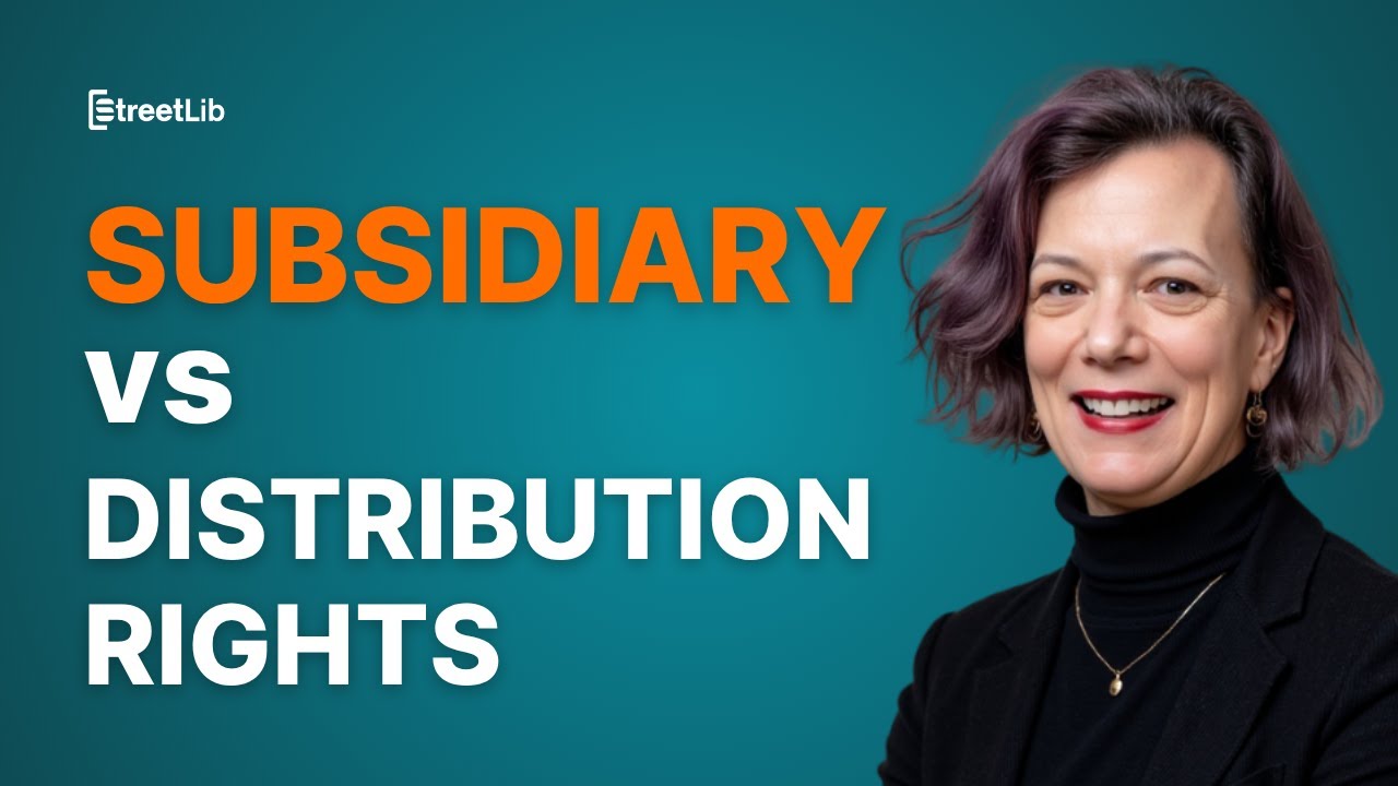Subsidiary vs. Distribution Rights Explained for Indie Publishers
