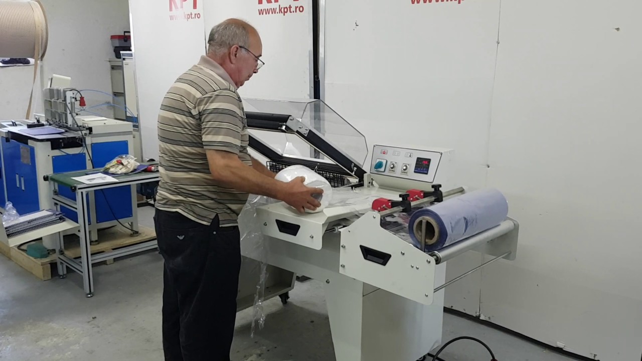 Masina de ambalat in folie termocontractibila DFM 5540 | DFM 5540 Foil Wrapping Machine