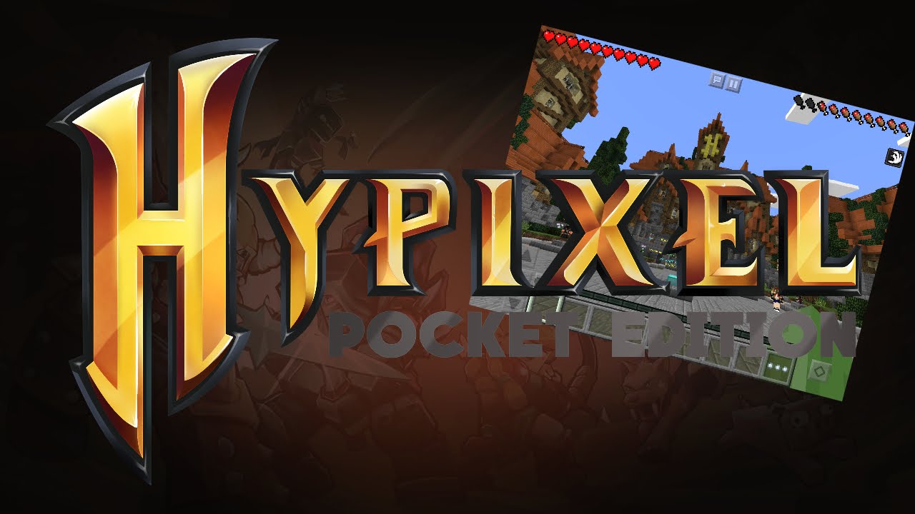 HYPIXEL IN MCPE!!! - Hypixel PE Server - Minecraft PE (Pocket Edition)