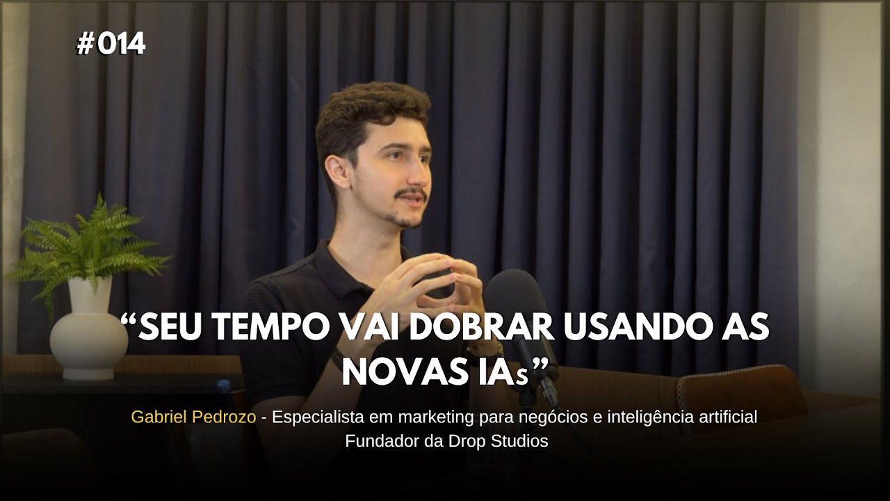 Como Usar IA para Transformar uma Semana de Trabalho em 1 Dia | 2A Cast #014 com Gabriel Pedrozo