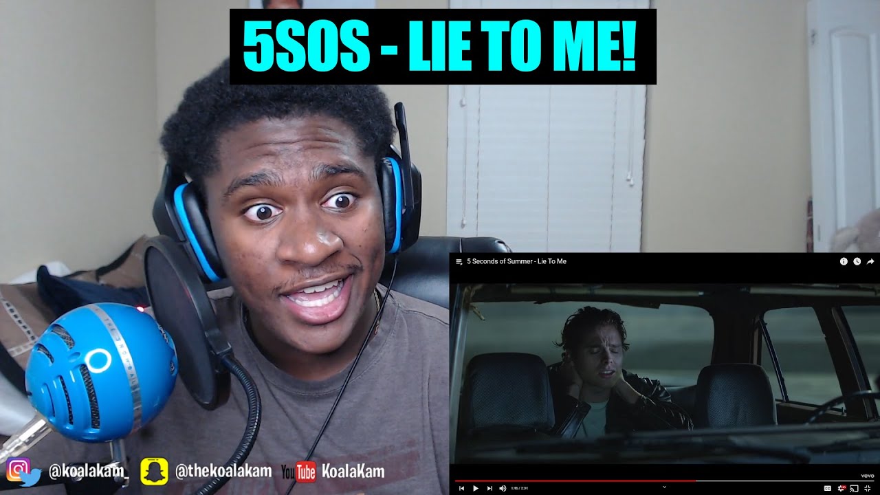 i caught this from a mile away!! 5 Seconds of Summer - Lie To Me | REACTION!