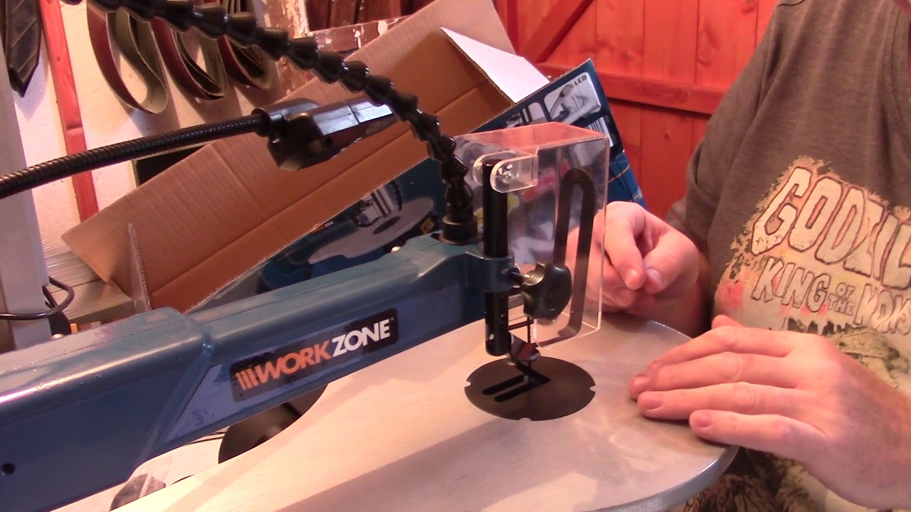 Scrapwood Andy - Unboxing Workzone Scroll Saw