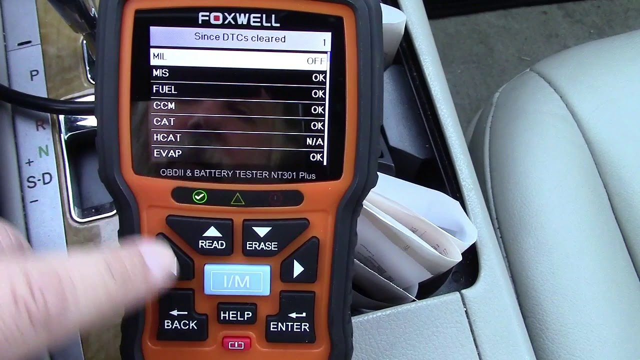FOXWELL NT301 Plus Car OBDII Scanner & 12V Battery Tester Review