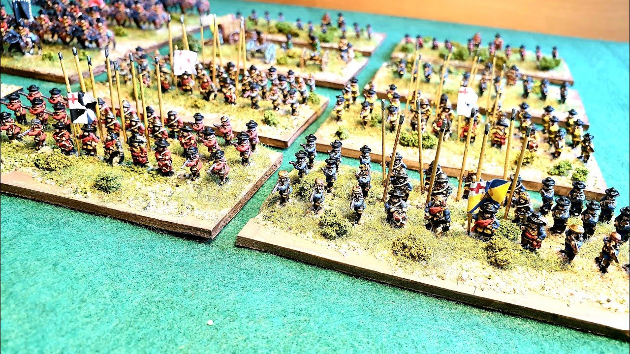 10mm ECW lancer miniatures Royalists army.