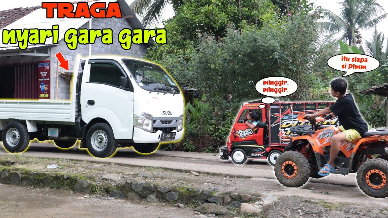 ditdim lagi asik konvoy, ada traga nyari gara gara!!!