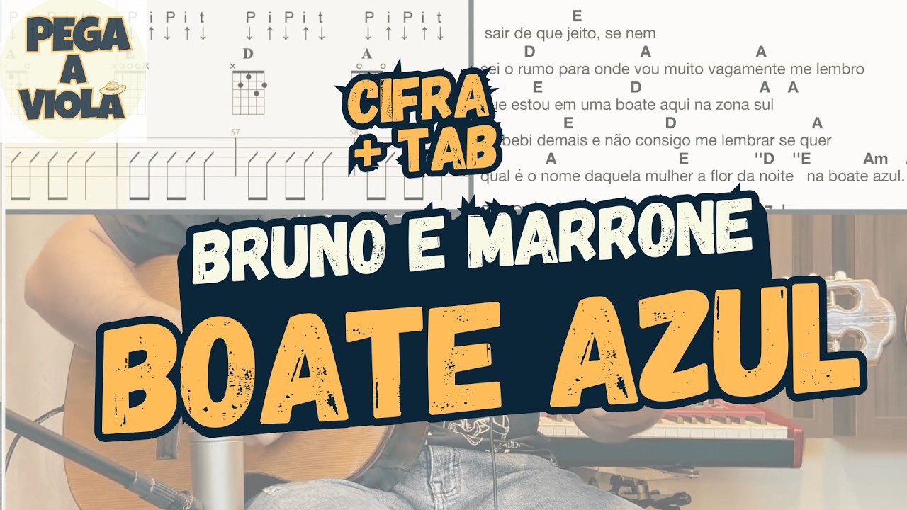 Boate Azul - Aprenda na Viola | Bruno e Marrone