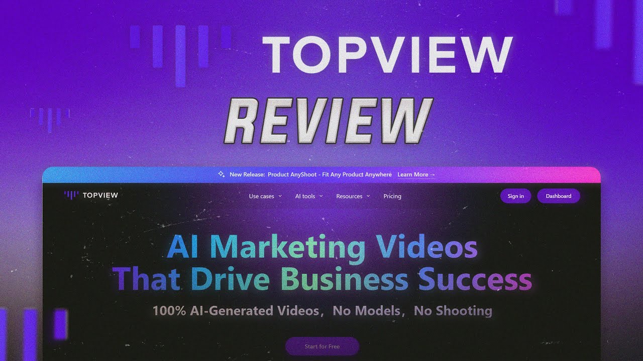 Create Viral Marketing Videos WITHOUT Filming | Topview AI Tool Review
