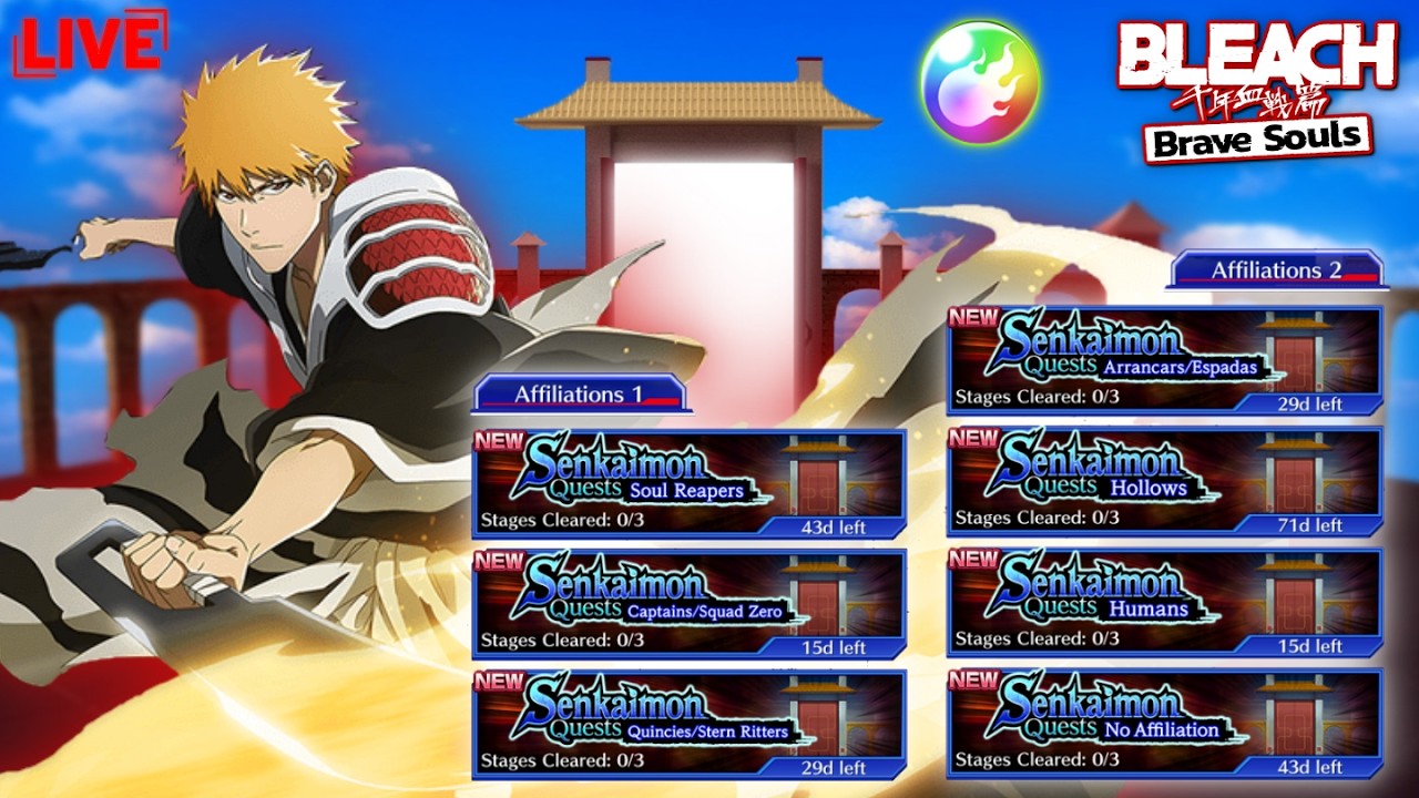 MINGGU PRODUKTIF BANTAI SEMUA SENKA AKUN UTAMA & KEDUA | Bleach: Brave Souls