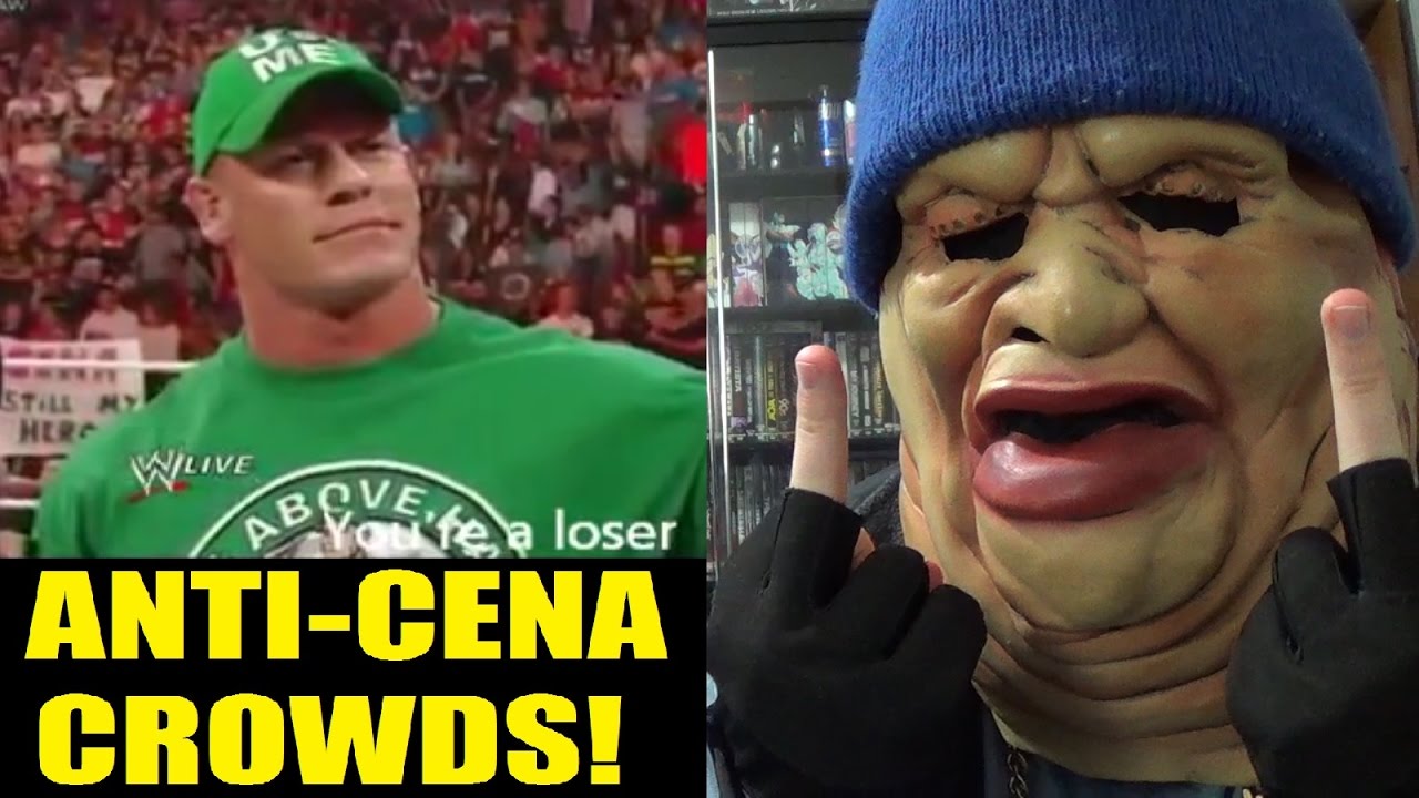 JOHN CENA SUCKS! Anti-Cena Crowds REACTION!!! (BDF)