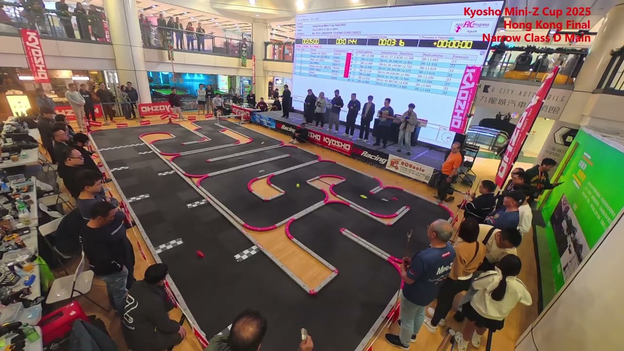 Kyosho Mini-Z Cup 2025 Hong Kong Final - Narrow Class D Main