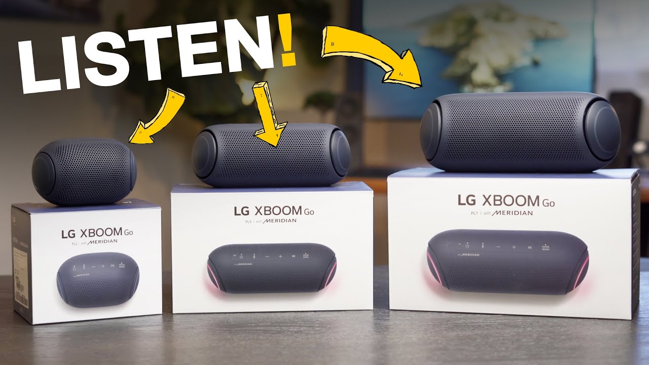 LG XBOOM Go (PL2, PL5, PL7): Review & Sound Test!