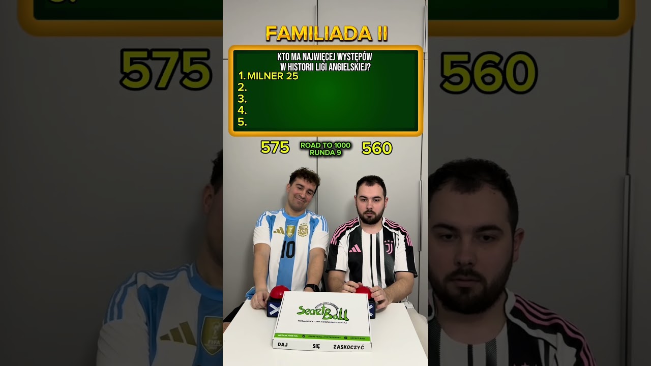 Ale piękne koszulki trafiliśmy od @SecretBall #familiada #wiedza #ronaldo #premierleague
