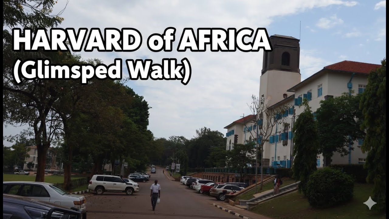 Africa...I am in Makerere University. CHURCHES (4K WALKING Tour)