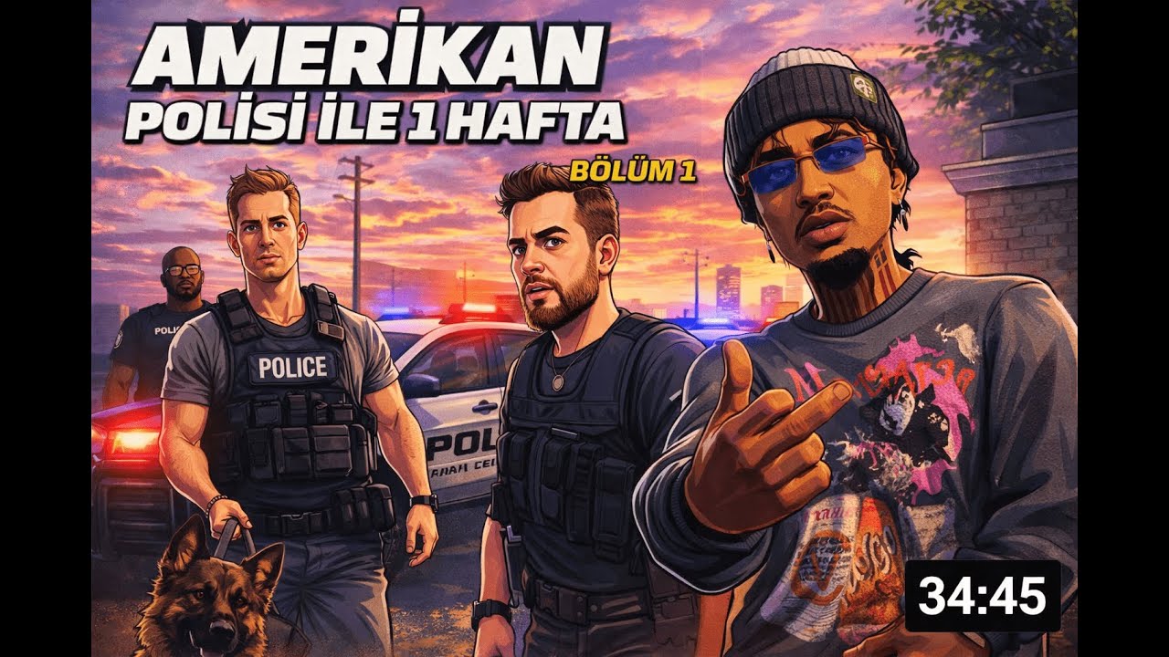 Compton'da Polisle Gece Devriyesine Çıktım! Crenshaw Mafia Bloods Bölüm 1