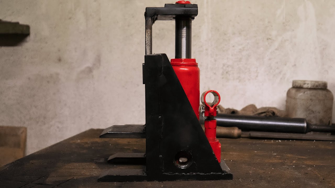 Lift heavy machines with ease! | Homemade Toe Jack
