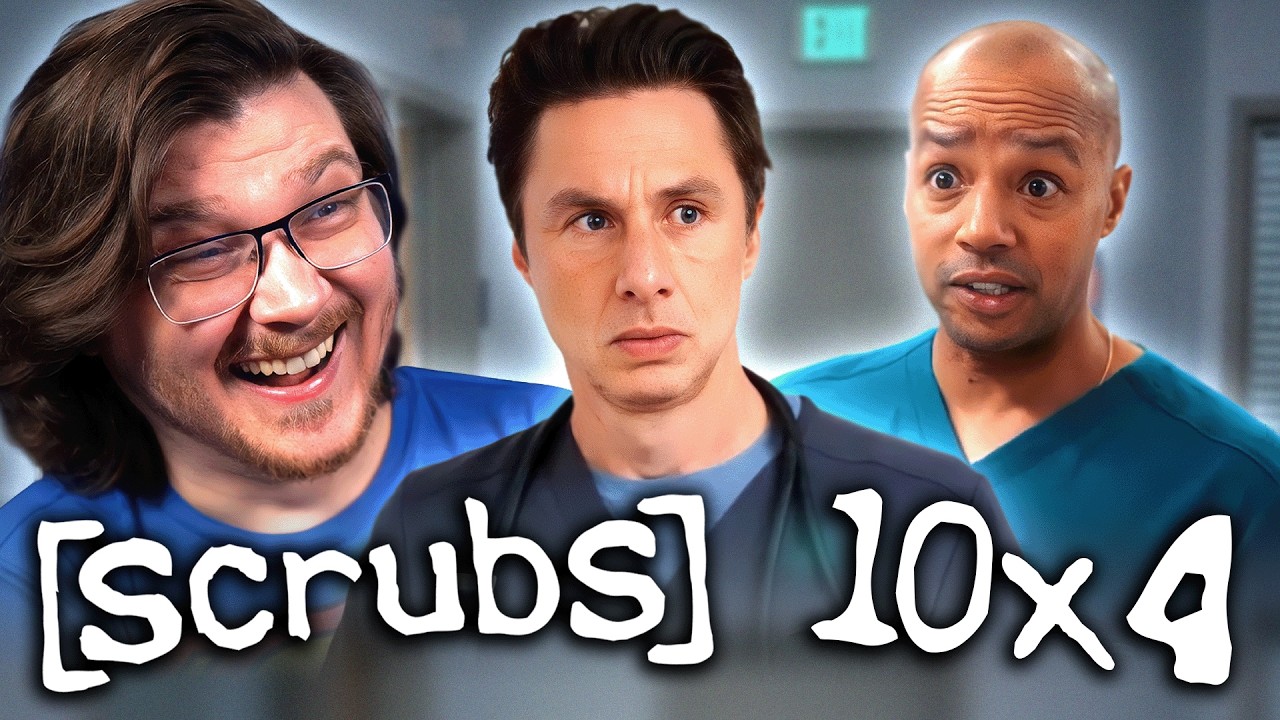 SCRUBS 10x4 REACTION | My Poker Face | Review