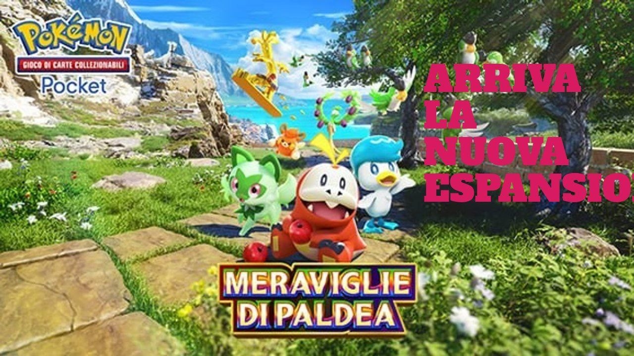 NUOVA ESPANSIONE Pokémon Pocket: Meraviglie di Paldea! 🌴 Trailer Reazione e Analisi