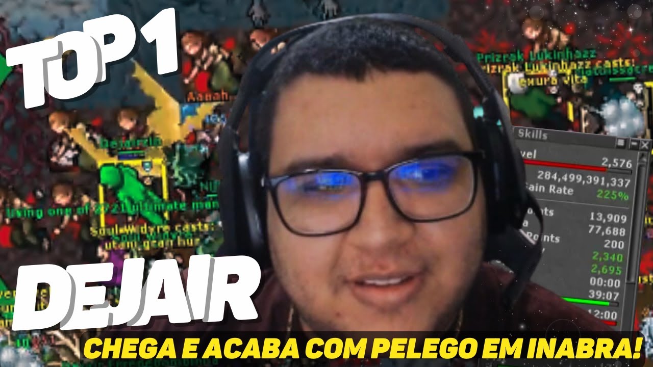 DEJAIR TOP1 LVL 2576 CHEGOU E ACABOU COM PELOGO? | GANHEI R$ 245 MIL EM 60 DIAS... @UrsinhaClips