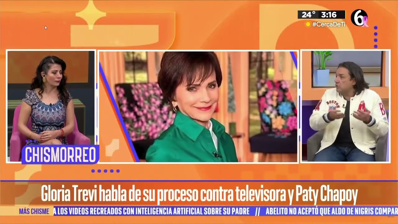 Gloria Trevi habla (sin decir nada) de temas legales. Octubre 7, 2025