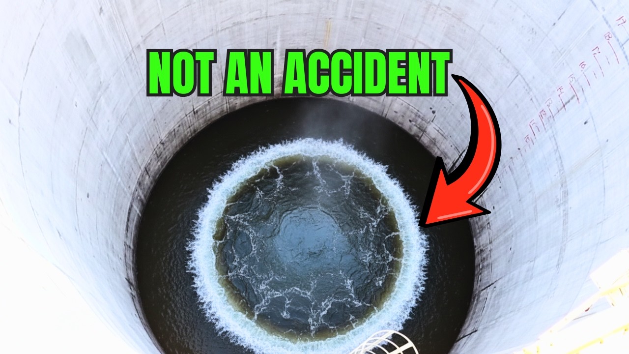 Vertical Tsunami Inside a Hydropower Plant — The System That Controls It