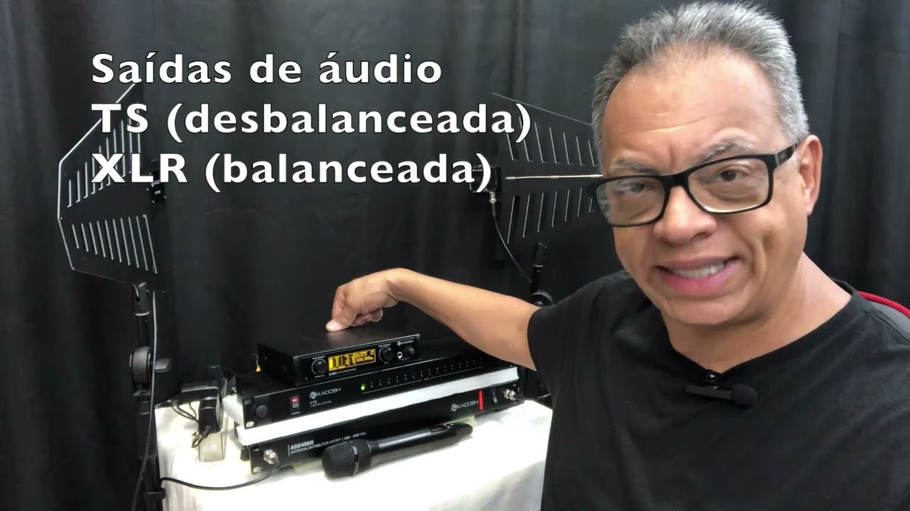 Kadosh K1501   Microfone UHF - Review