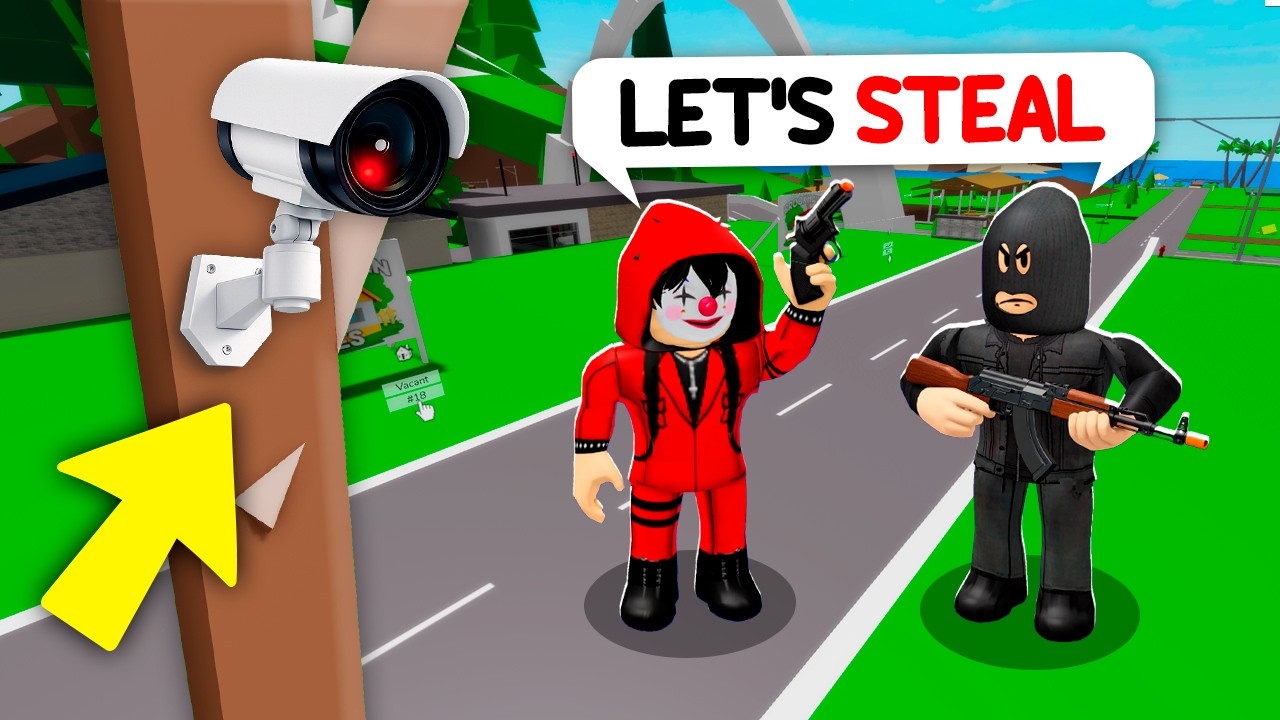 I USED CAMERAS TO SPY ON THE CRIMINALS.. (Brookhaven)