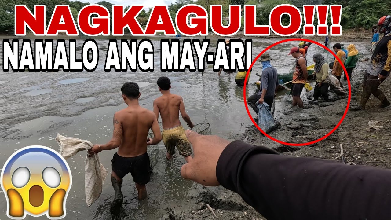 Nagalit at namalo ang may ari ng palaisdaan at biglang nagkagulo at nagtakbuhan?