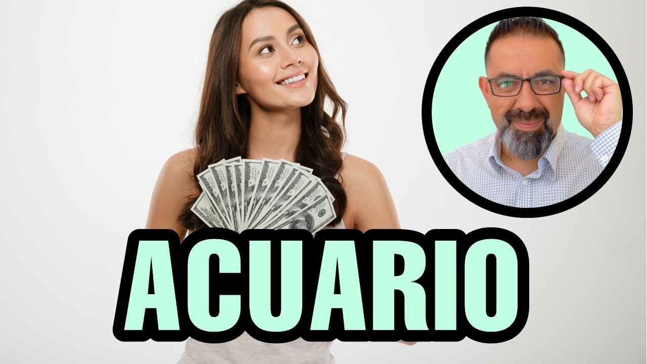Acuario ♒️ Milagro de PROSPERIDAD. Lo CONQUISTAS todo 🔮 TAROT dinero (clip)
