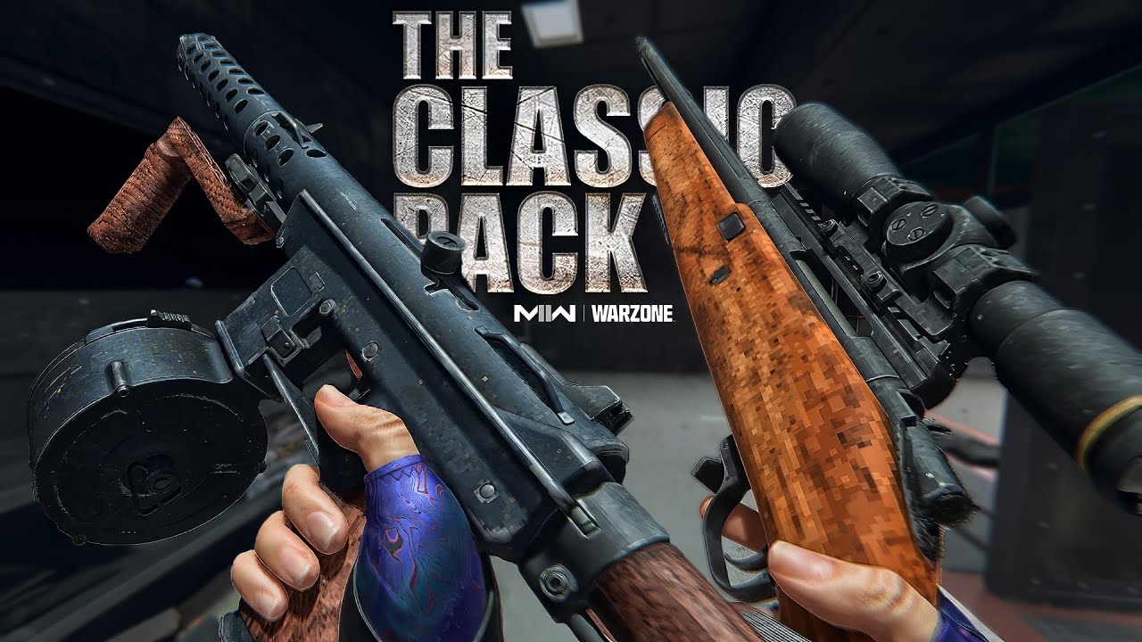 THE CLASSIC PACK WEAPON SHOWCASE - ALL MASTERY CAMO - MW2