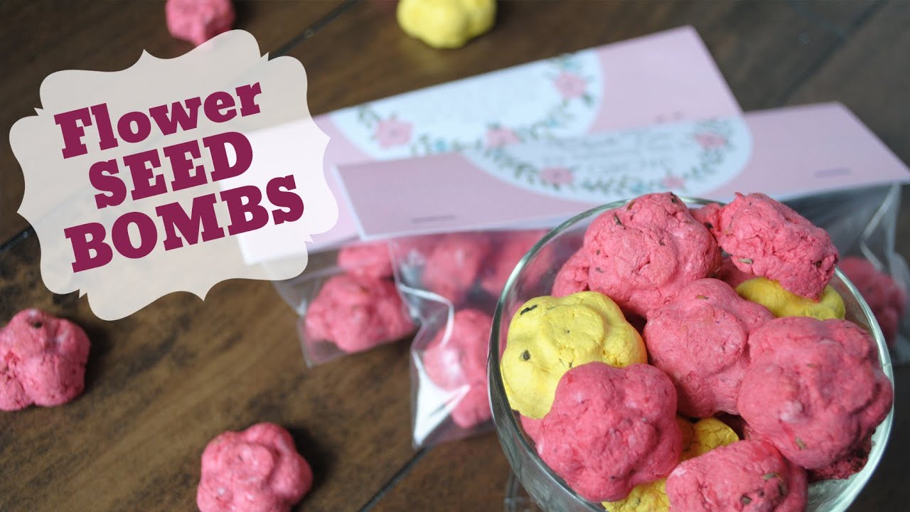 How to Make Mother's Day Flower Seed Bombs
